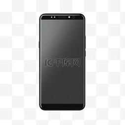桌子上的手机图片_白色桌子上的黑色Android智能手机