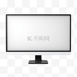木桌上的平板图片_白色木桌上的黑色平板电脑显示器