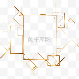 极简黑色背景图片_渐变黑色背景，带金色边框