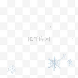 圣诞透明雪花图片_雪暴雪真实叠加背景。雪花在透明