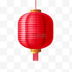 春节新年新春过年喜庆红灯笼元素