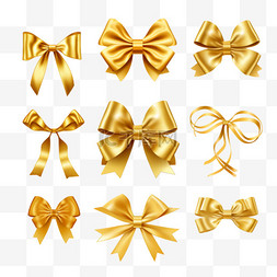 节日礼品盒图片_礼品装饰用真实感金丝带和蝴蝶结
