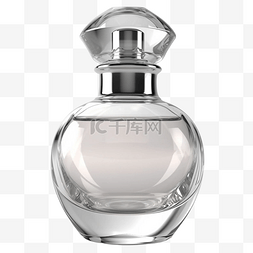 香水女士瓶子白色透明