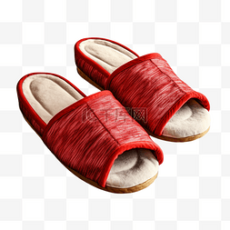 棉鞋拖鞋鞋子透明