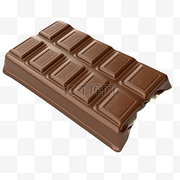 巧克力甜点卡路里透明