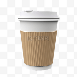 简约纹理灰色图片_咖啡杯耐热棕色