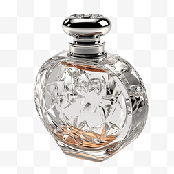 香水液体美妆瓶子透明