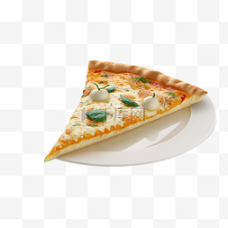 现代传统美食吃剩的披萨3d模型