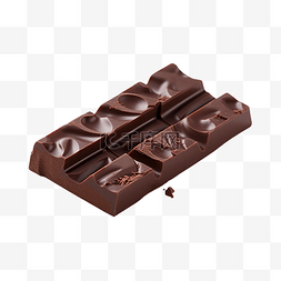巧克力酱蛋糕图片_巧克力丝滑棕色