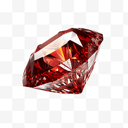 钻石红色宝石