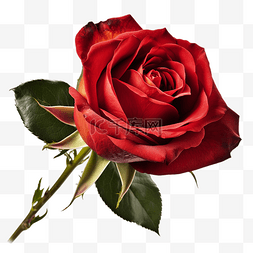 红玫瑰金图片_红玫瑰叶子植物透明
