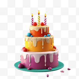 生日贺卡图片_蛋糕甜品生日庆祝