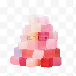 粉色糖果图片_数字艺术粉色糖果元素立体免抠图