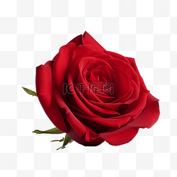 红色玫瑰插画图片_玫瑰红色爱情花