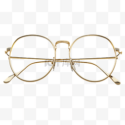 眼镜框金色流行