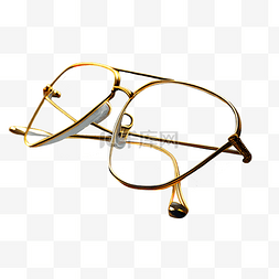 眼镜金丝框3d立体