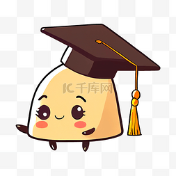 毕业可爱学生帽