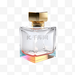 香水瓶美妆气味透明