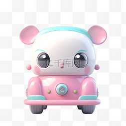 玩具汽车可爱粉色