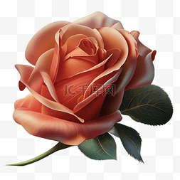 一枝玫瑰花粉红色背景