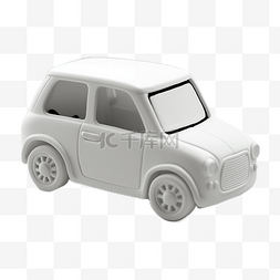 小汽车卡通玩具图片_汽车玩具白色