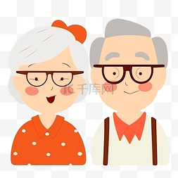 重阳佳节关爱老人图片_祖父母日假期陪伴老人