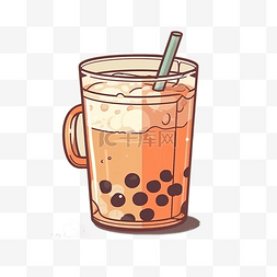 波霸奶茶台湾茶饮料