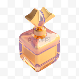 黄色香水瓶香水
