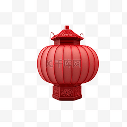 农历新年大红灯笼