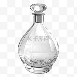 香水瓶玻璃瓶化妆品透明
