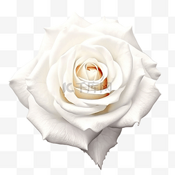 白玫瑰花图片_用剪切路径隔离的白玫瑰花