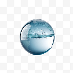 蓝色水滴背景图片_世界水日清洁水滴节水理念