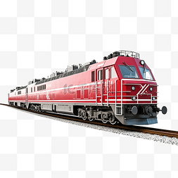 列车背景图片_柴油列车在轨道上行驶