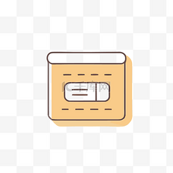 磁盘图片_带有磁盘磁带的平面样式盒子的图