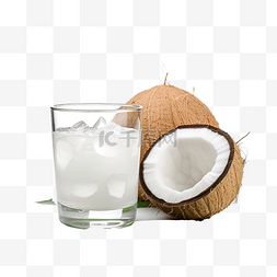 椰子喝淡水