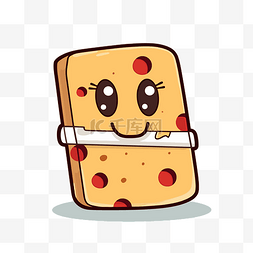创可贴卡通图片_可爱的笑话奶酪可爱的披萨奶酪卡