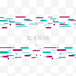 tik tok抽象边框渐变线条文框