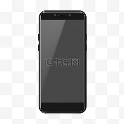 新版图片_新版黑色超薄智能手機類似於空白