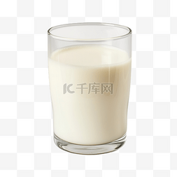 一杯牛奶杯图片_一杯牛奶剪影png文件