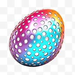 彩色蛋图片_3d 插图点缀彩色蛋