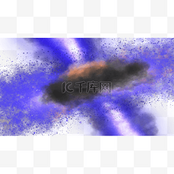闪光扩散图片_宇宙抽象光效超新星爆炸横图紫色