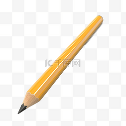铅笔 3d 插图