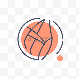 篮球框网图片_对象标志设计 etf 中的橙色和米色