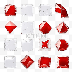 破碎的水晶图片_贴纸易碎玻璃包装符号运输货物