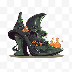 女巫鞋 向量