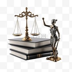 法律法律司法服务3D插画法律援助