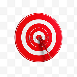 激励计划图片_箭头在目标上向右朝目标插图
