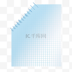 生长箭头图片_孤立的浅蓝色箭头方格纸