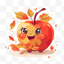 秋天的苹果 向量