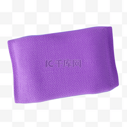 清洁用品3d紫色立体